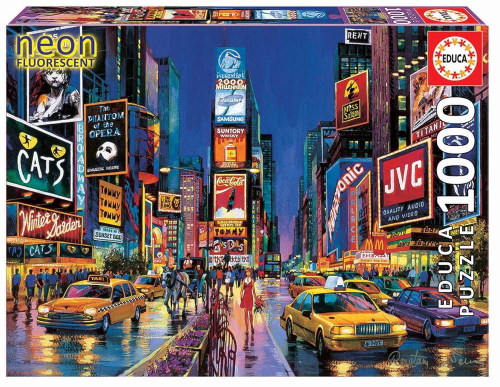 ジグソーパズル 1000ピース ニューヨーク タイムズ・スクエア Amazon.com: Wonder Forge Times Square New York 1000 Piece