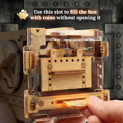 Miniatura 4 de iDventure A-Maze-ing Safe  Caja de rompecabezas de dinero con canicas  Embalaje de regalo complicado  Rompecabezas 3D para adultos  Juego de Escape