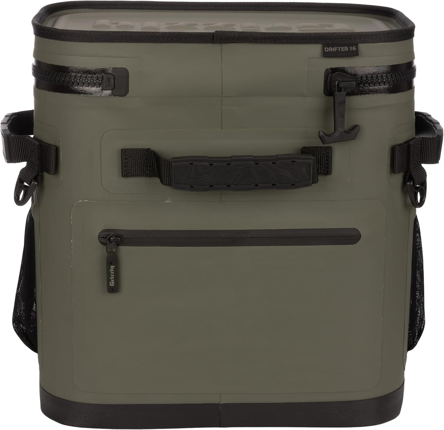 Grizzly Drifter 16 | Soft Sided Insulated Cooler for Beach Boat Camping Fishing Hunting |16-Quart