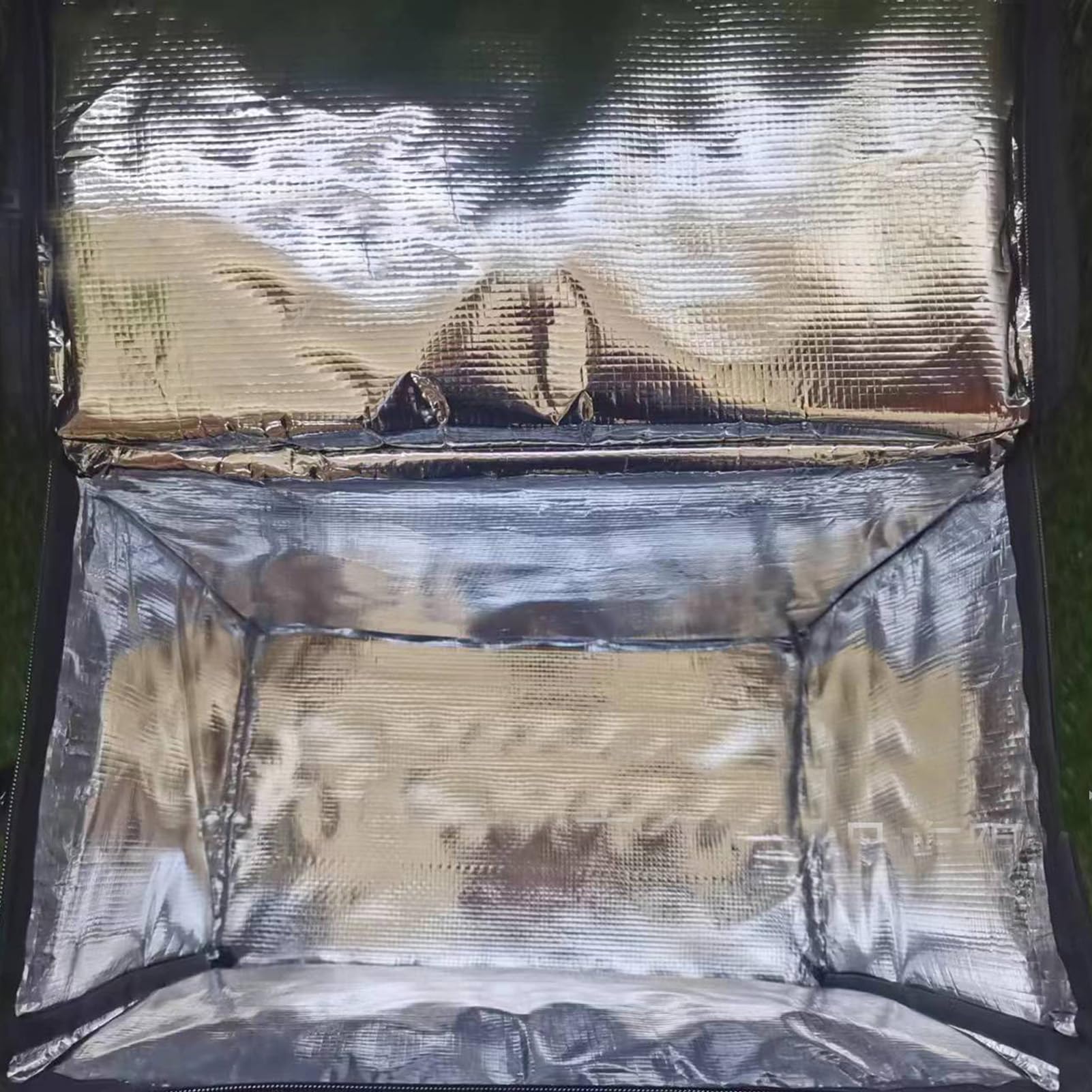 Borsa termica per alimenti caldi, zaino impermeabile, doppio buckle, Consulte la descripción, Vedere la descrizione | Con 4 tasche per tazze, grande contenitore termico durevole per campeggio, spiaggia, picnic, casa e consegna