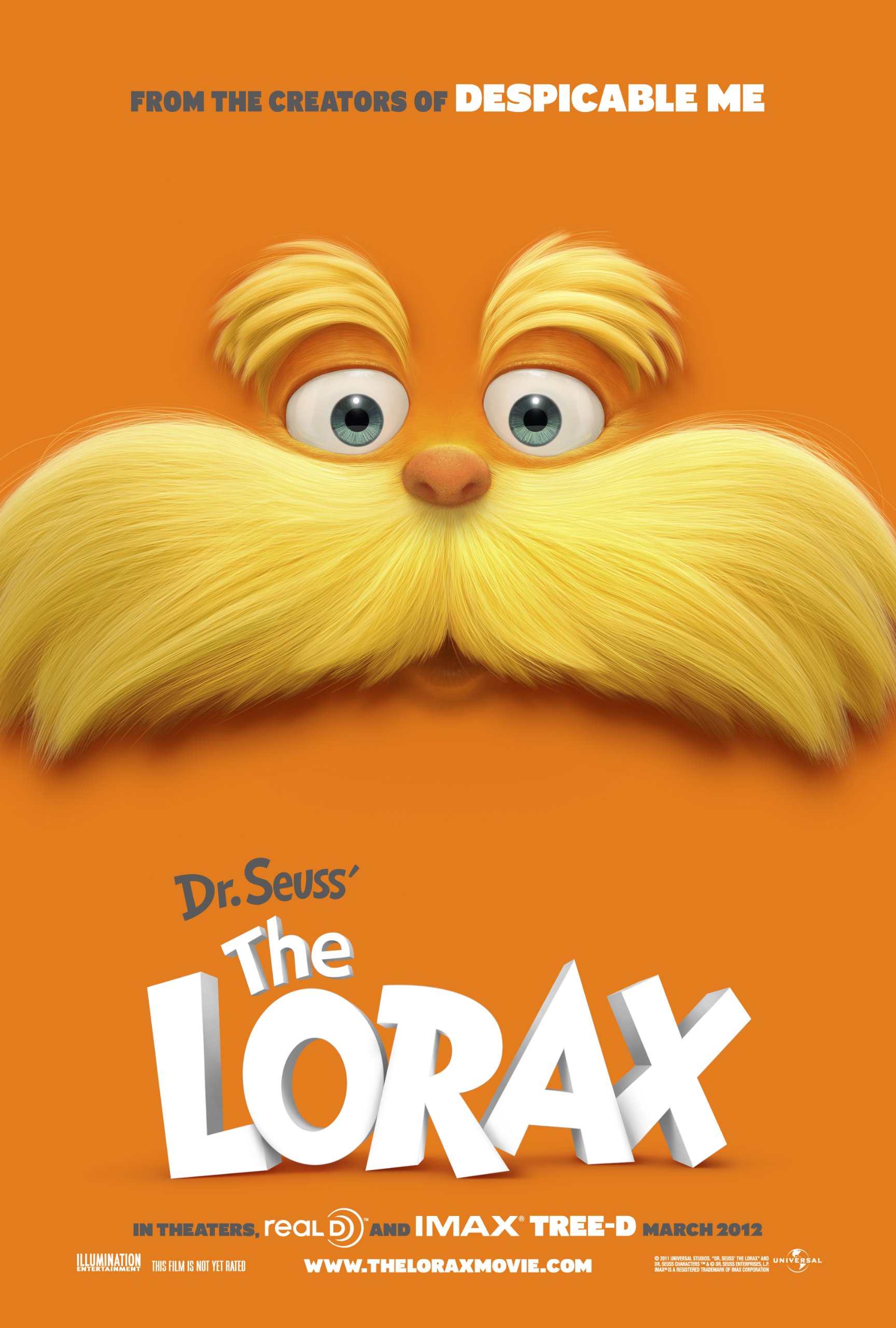 12X8 INCHES THE LORAX MOVIE POSTER PRINT APPROX SIZE