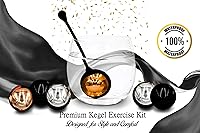 Vista 2 de Zen Q Ben Wa Balls para mujer, seis bolas de Kegel prémium para apretar, productos de ejercicio Kegel recomendados por los médicos, para control