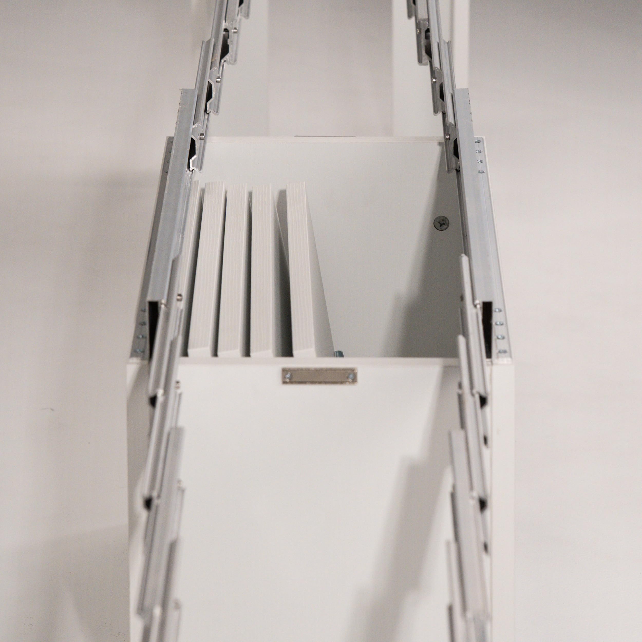 MOBILI FIVER, Banc Extensible X 67,5(292) x35,6 cm, Frêne Blanc