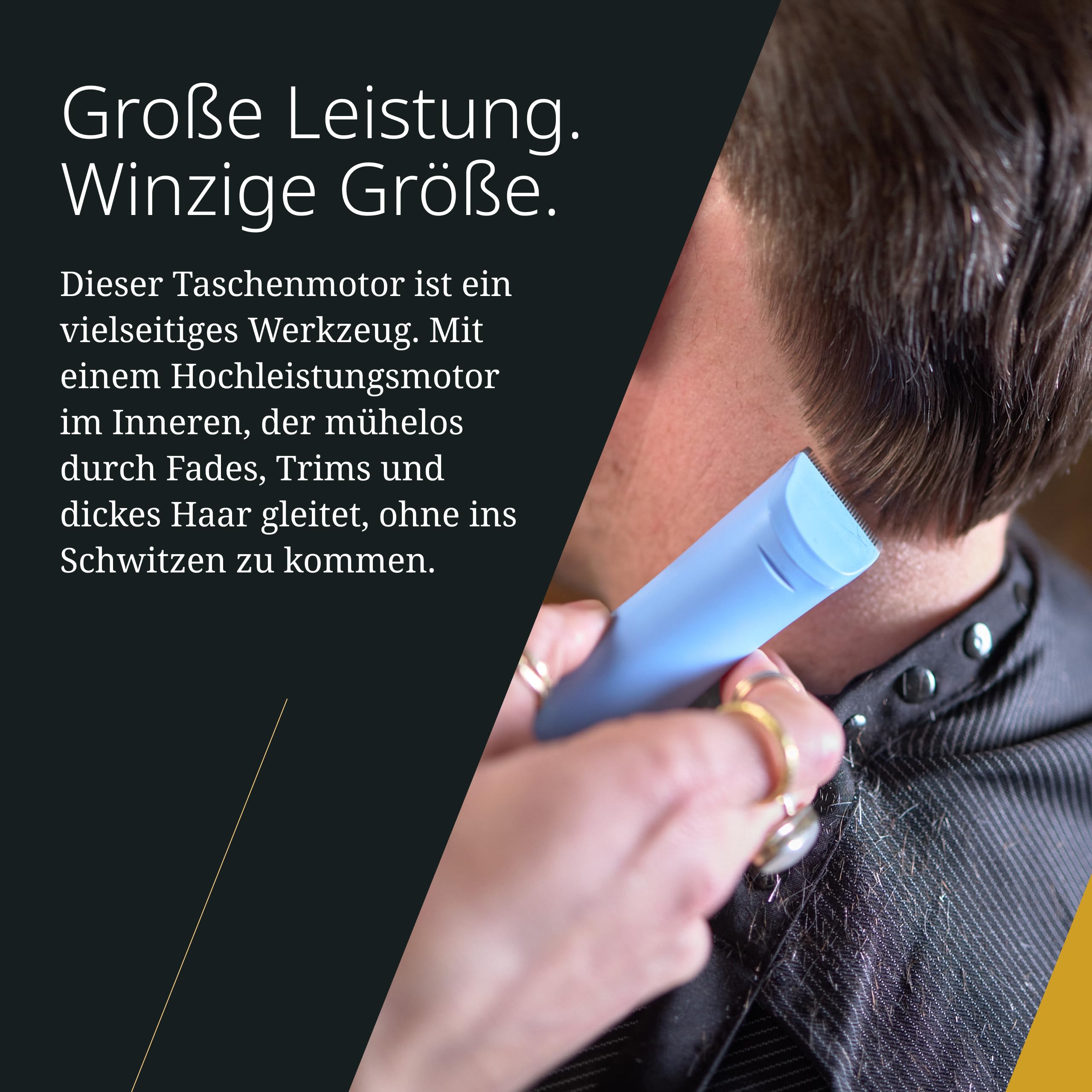 Wahl Cordless Peanut Li, Trimmer- und Clipper-Hybrid, Blau | Kabelloser Trimmer- und Clipper-Hybrid, 7000 U/min Motor, USB-C-Schnellladung, 110 Minuten Laufzeit, abnehmbare Klinge