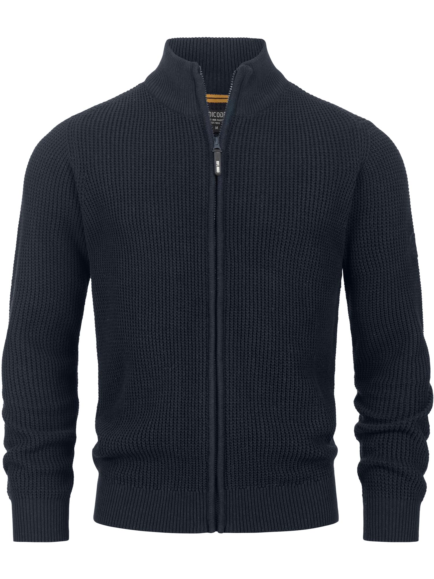 Indicode Hombres INLayton Cárdigan con Cuello Alto