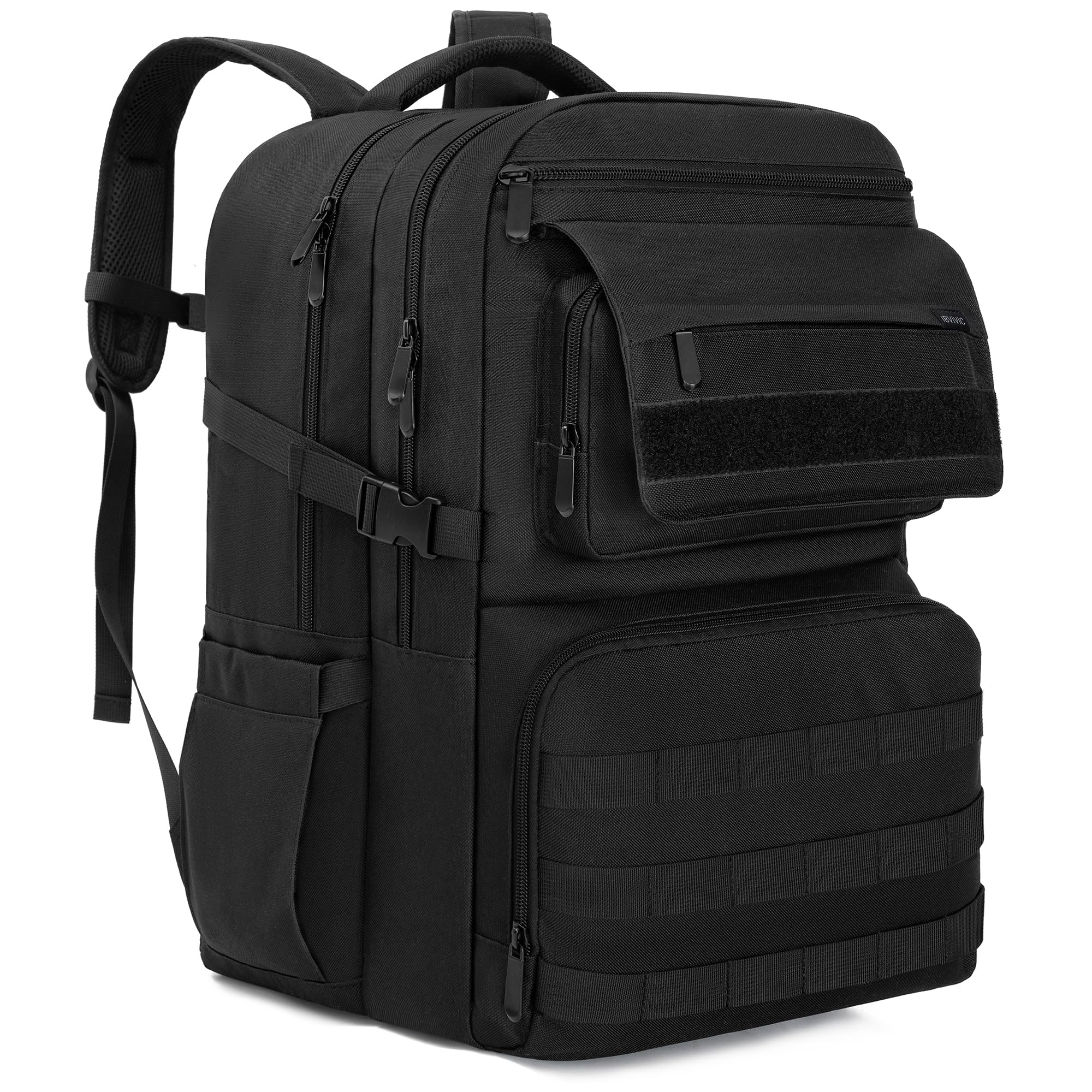BQKOZFIN Tactical Backpack Waterproof Military MOLLE Assault Backpack Bag for Hunting Camping Travel,13