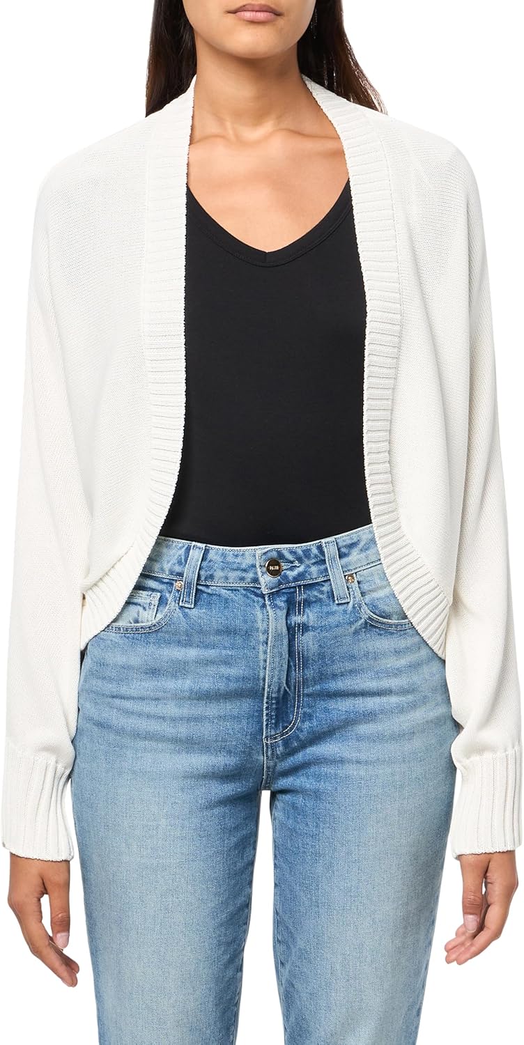 DKNY Womens Casual Relaxed Fit Open Front Cardigan