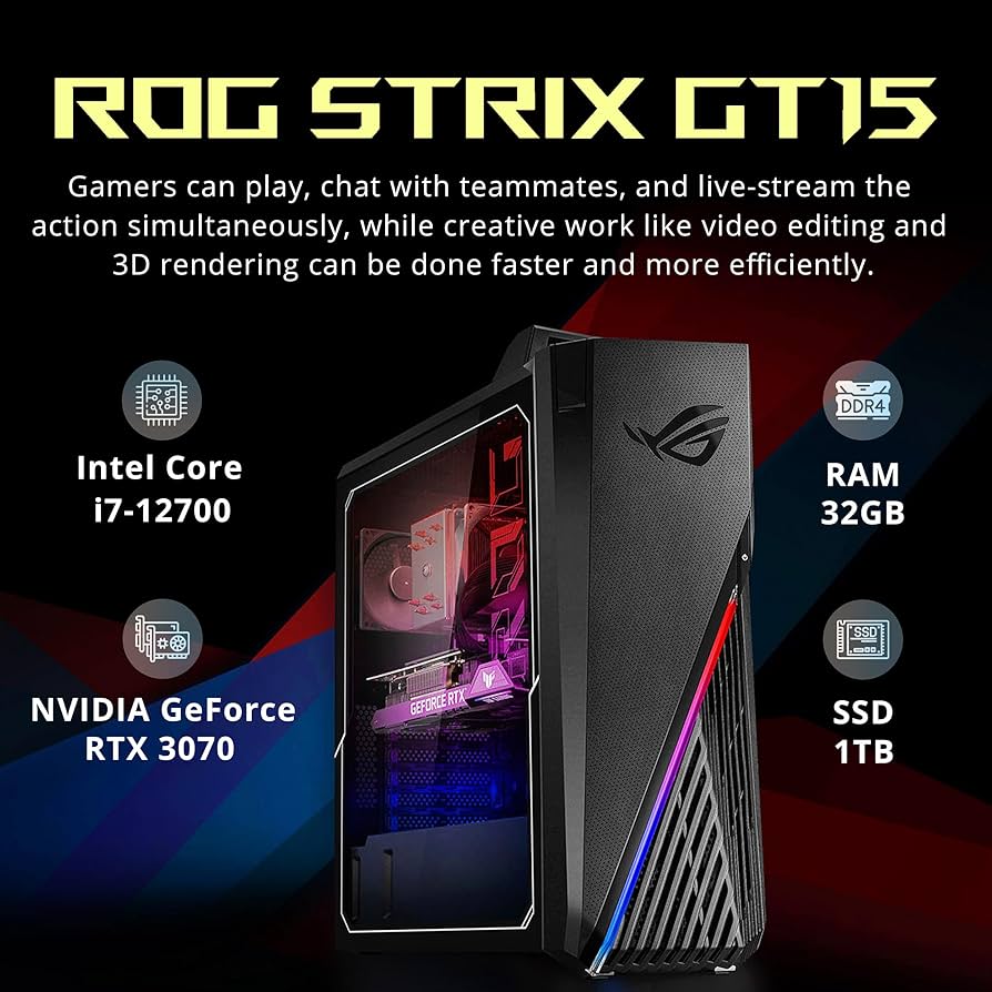 CPU i7 8700K ROG STRIX Z370 GAMING DDR4 32GB fwebp
