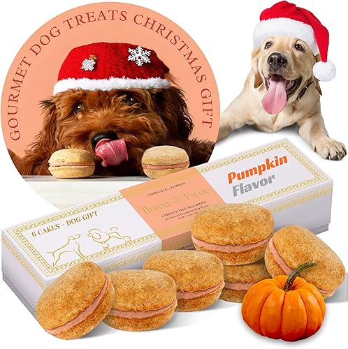 Miniatura 23 de Bonne et Filou Golosinas para perros de San Valentín, pasteles de mantequilla de maní, regalo de cumpleaños para perros de raza mediana a grande –