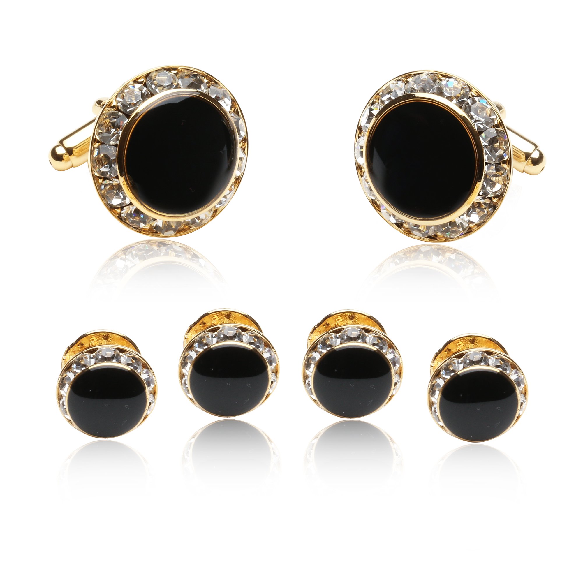 Enamel and CZ Formal Set