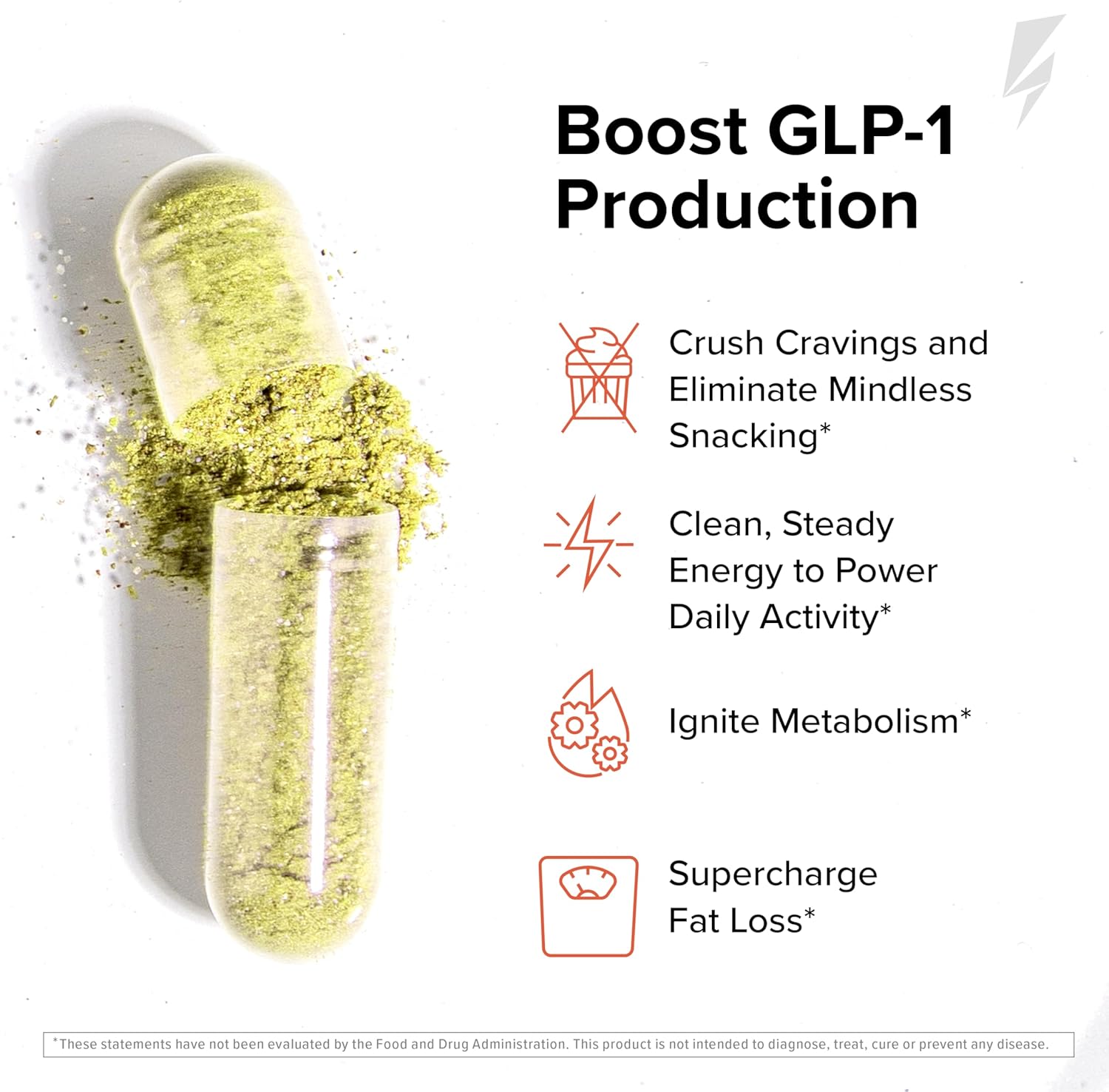 InnoSupps Inno Shred GLP-1 - Thermogenic Support + Appetite Support + Energy* - Berberine + Chromium - 60 Capsules. 30 Servings. - Image 4