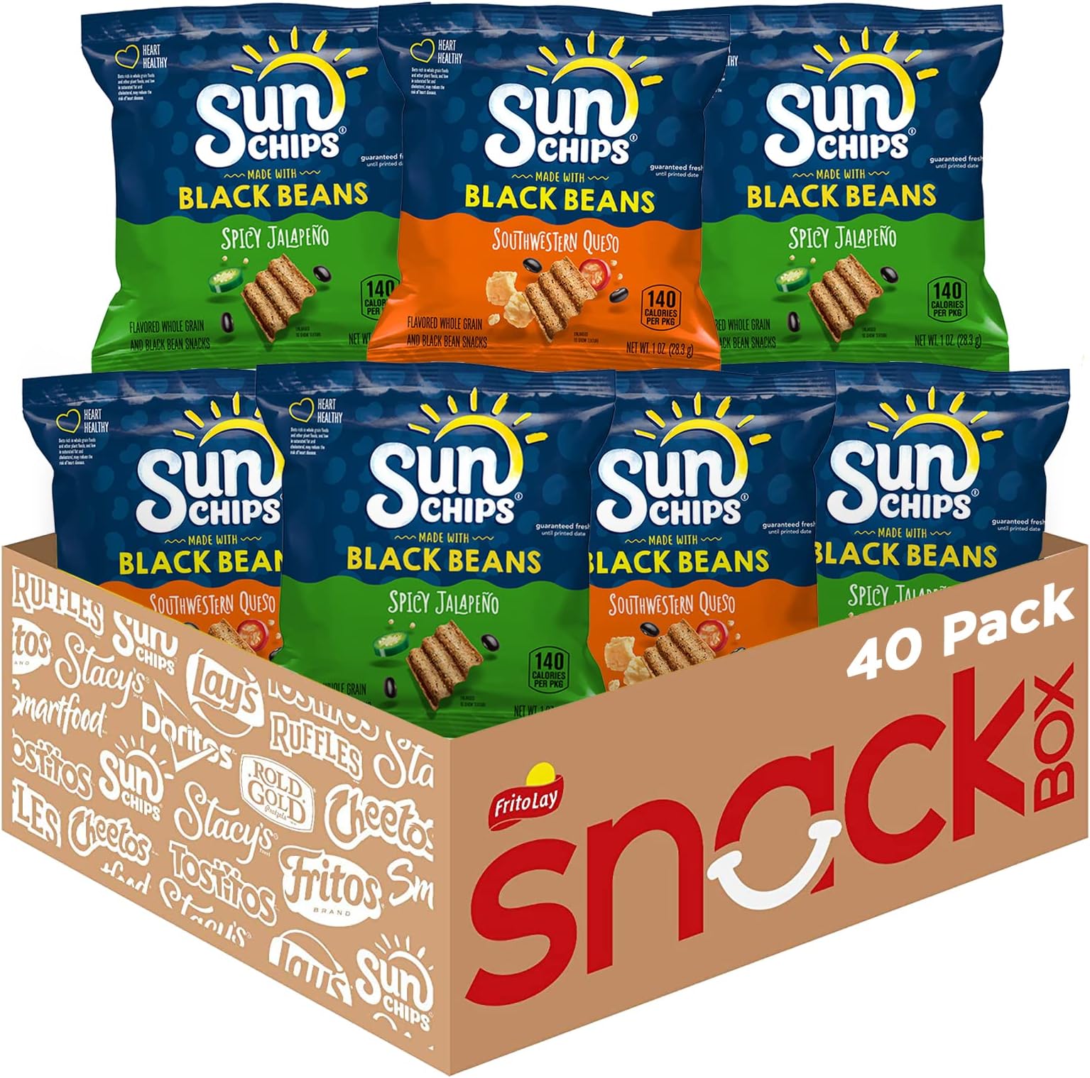 SunChips Black Beans Variety Pack; 40 count