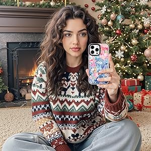 ChiCaseVer for iPhone 13 Pro Case, Coastal Vintage Collage Pattern, Military-Grade Drop Protection, Vintage Coastal Soft Slim TPU Protective Cover with Camera Protection for Women & Girls