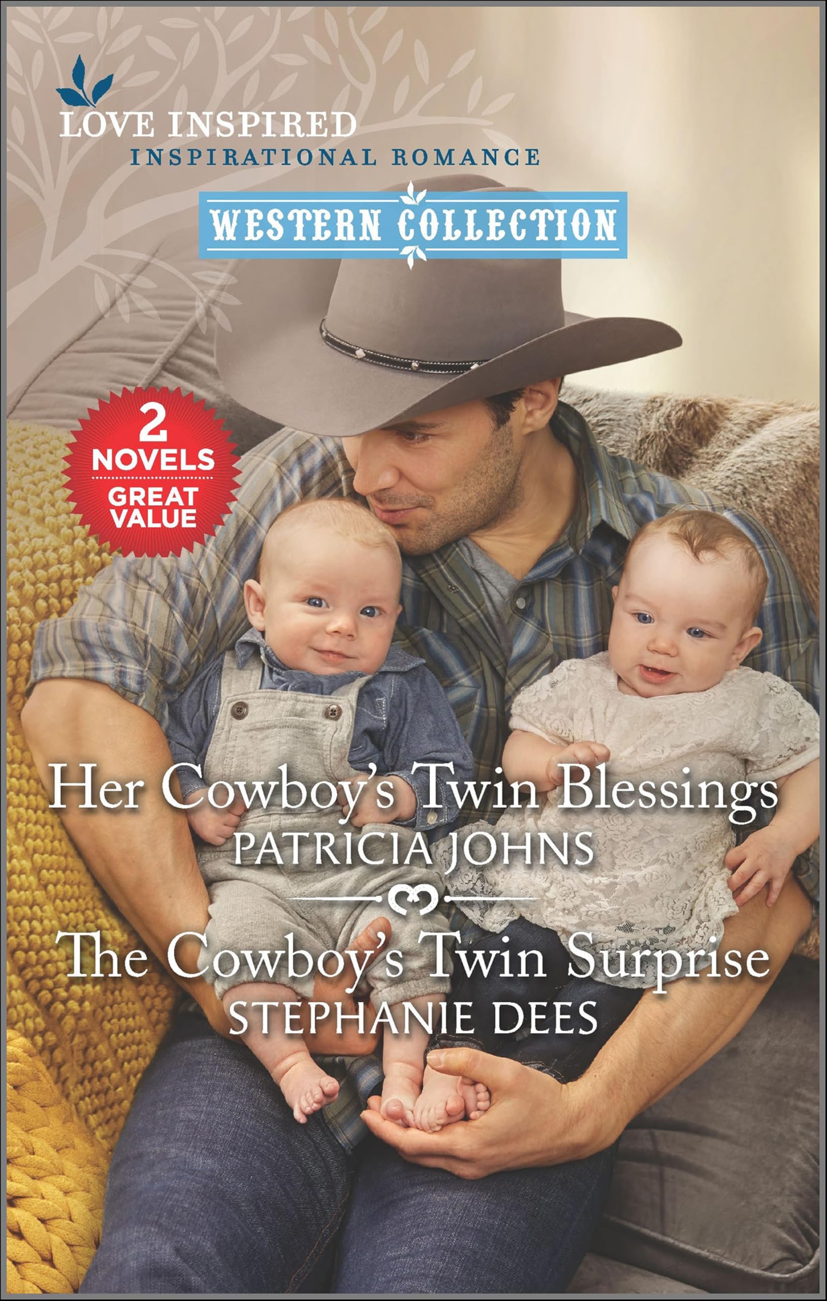 Buy Her Cowboy's Twin Blessings and The Cowboy's Twin Surprise — BookShops.in