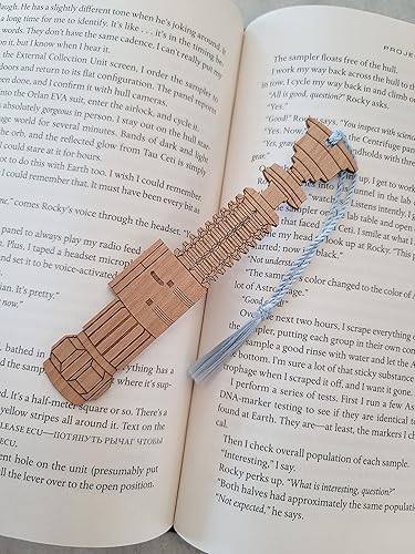 Miniatura 2 de Juniper and Ivy Designs Star Wars OBI Wan Kenobi Original Trilogy - Marcador de libro con grabado láser, fabricado en los Estados Unidos, marca de