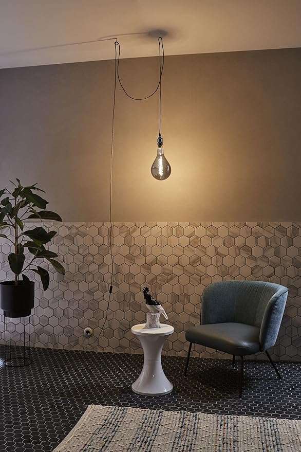 Paulmann Hanglamp Nordic Eldar incl. Eurostecker E27 Max. 1x20w Grijs/nikkel photo 3