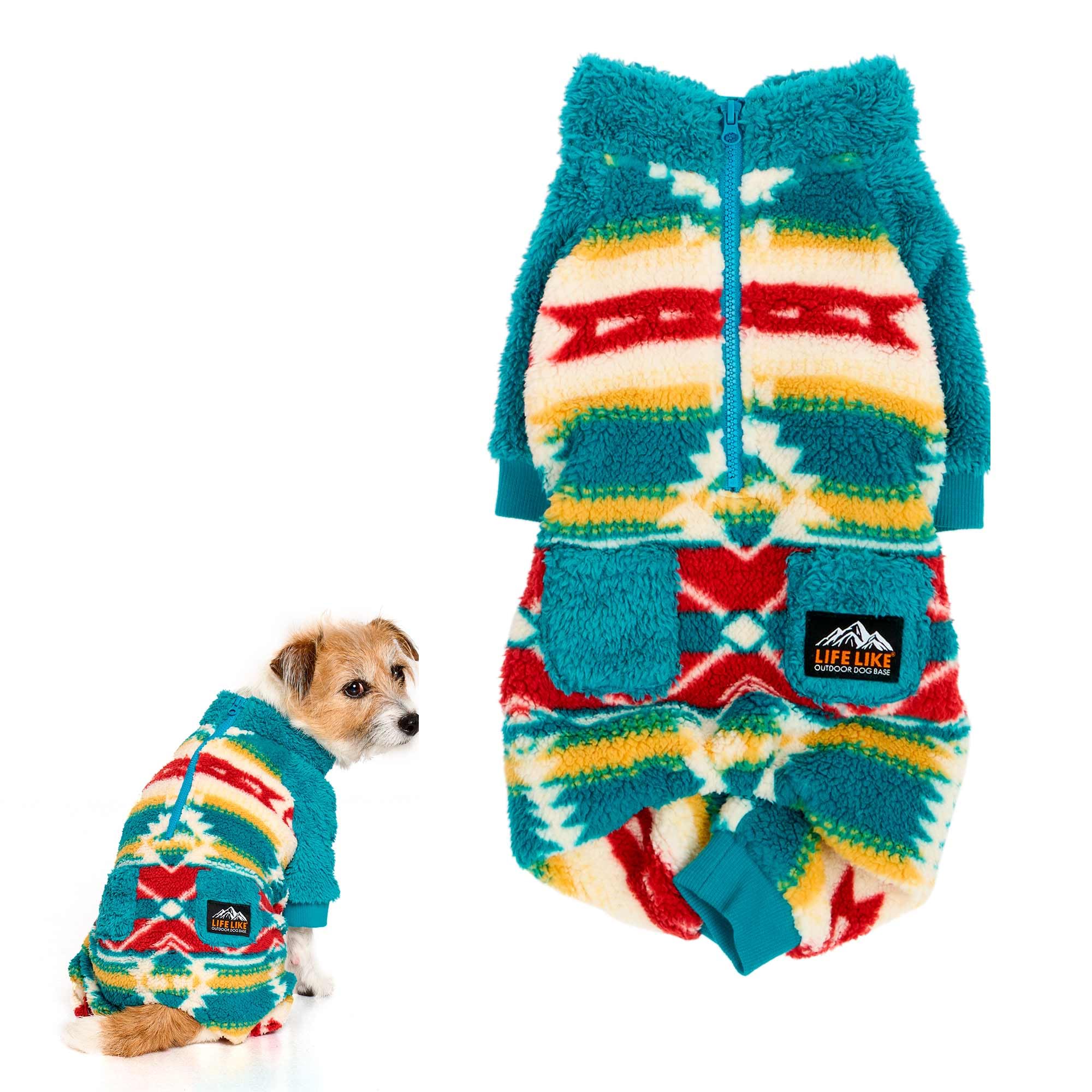 Amazon | 【LIFELIKE公式】OUTDOORオルテガロンパース 犬 服 秋 冬