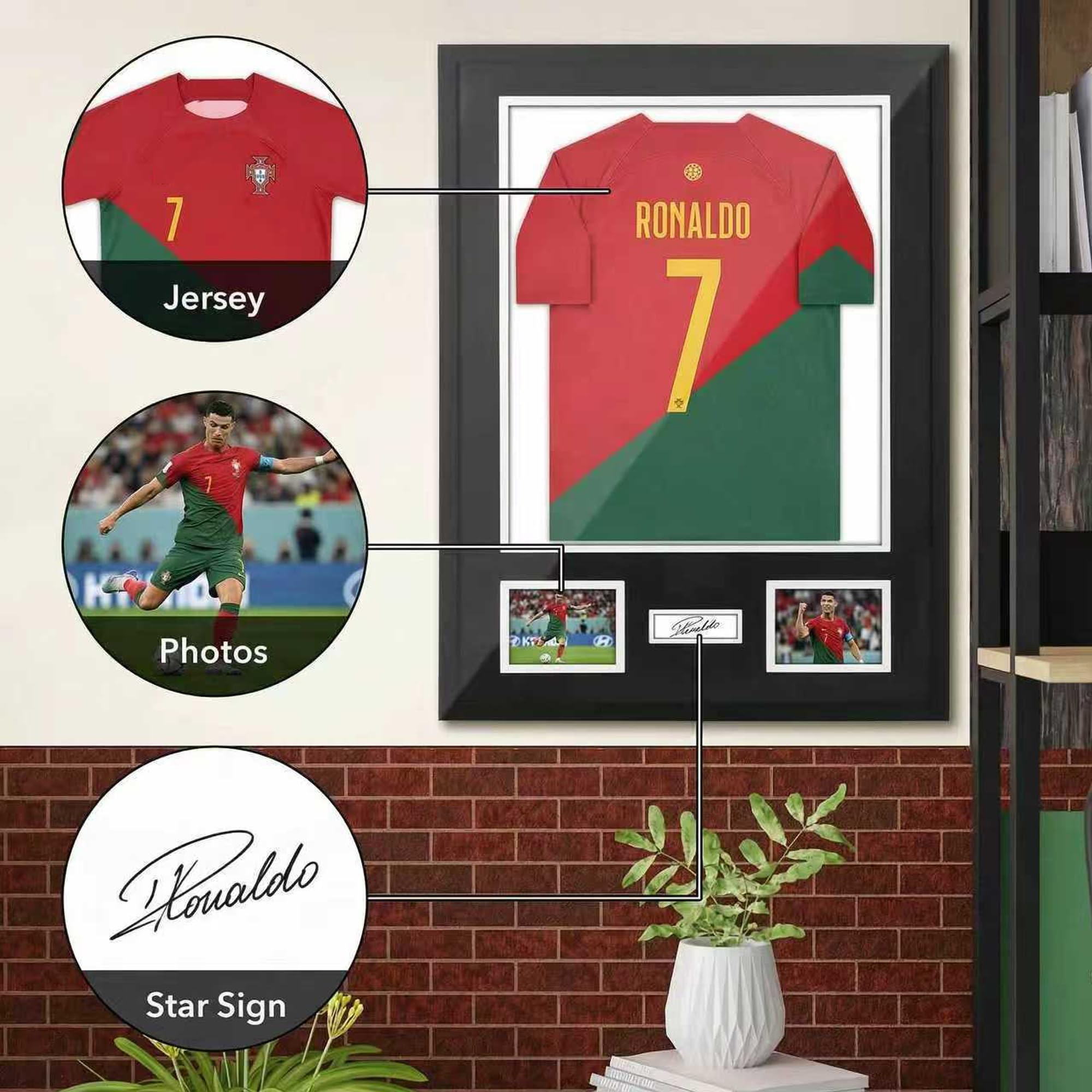 Telaio per maglia da calcio