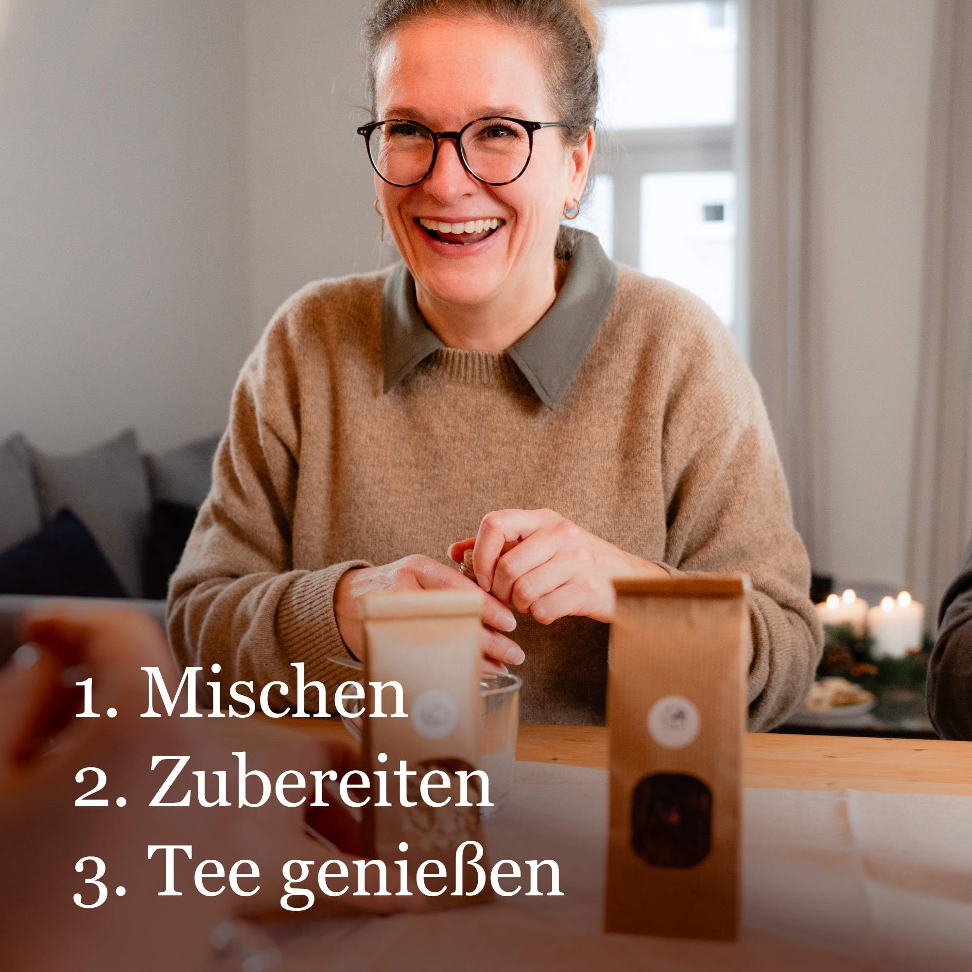 Tee Selber Mischen Set Geschenk mit Matetee - BIO Mate Tee Geschenkset mit 6 leckeren Tee-Sorten zum DIY Teemischung Selber Machen