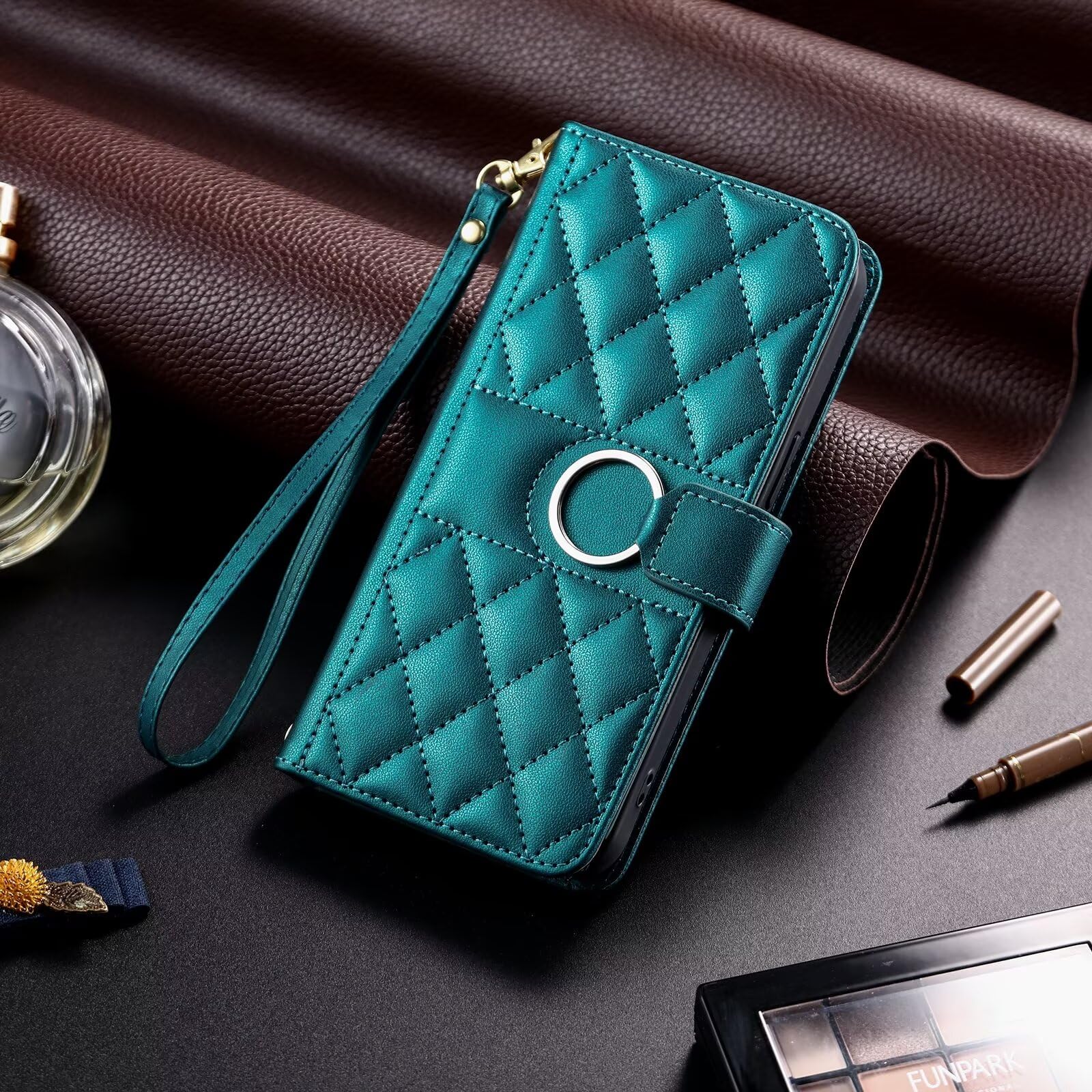 KARTXITAI Cover Compatibile con Xiaomi Redmi Note 10 5G PU Pelle TPU Silicone Portafoglio Magnetica con Disegni Motivo Animale Flip Custodia in Libro Slot Schede Custodia-Tigre bianca,fiore rosa
