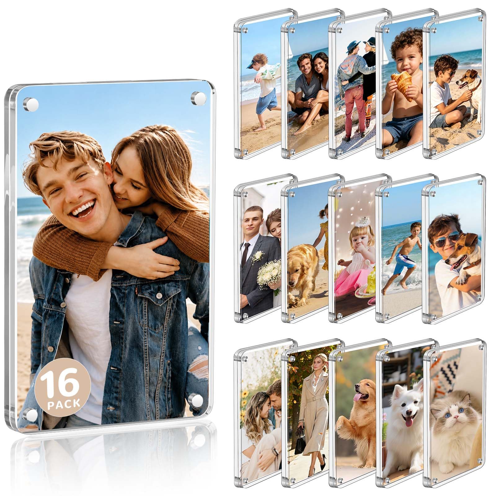 Photo 1 of HOIGRBOM Magnetic Acrylic Picture Frames