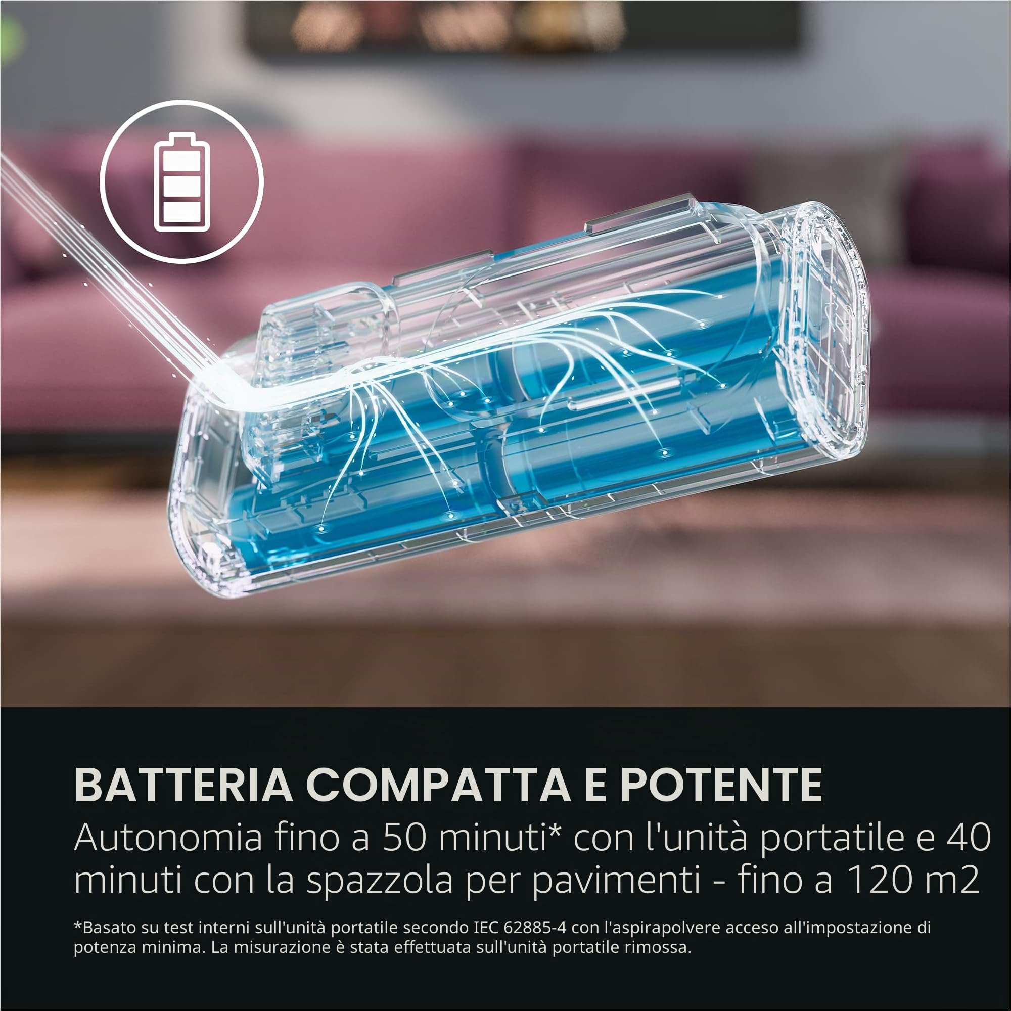 AEG ap71ub14am 900 402 184, Aspirapolvere Senza Fili e Portatile, Grigio granito