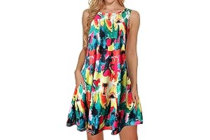 Nina Leonard Women's Summer Dresses 2024: Embrace Casual Beach Style