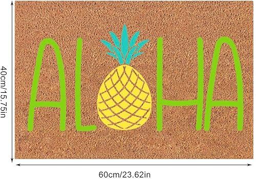 Miniatura 3 de TUNKENCE Felpudo de entrada interior, tapete para puerta delantera, tapete para puerta de entrada, puerta delantera, exterior, porche, tapete