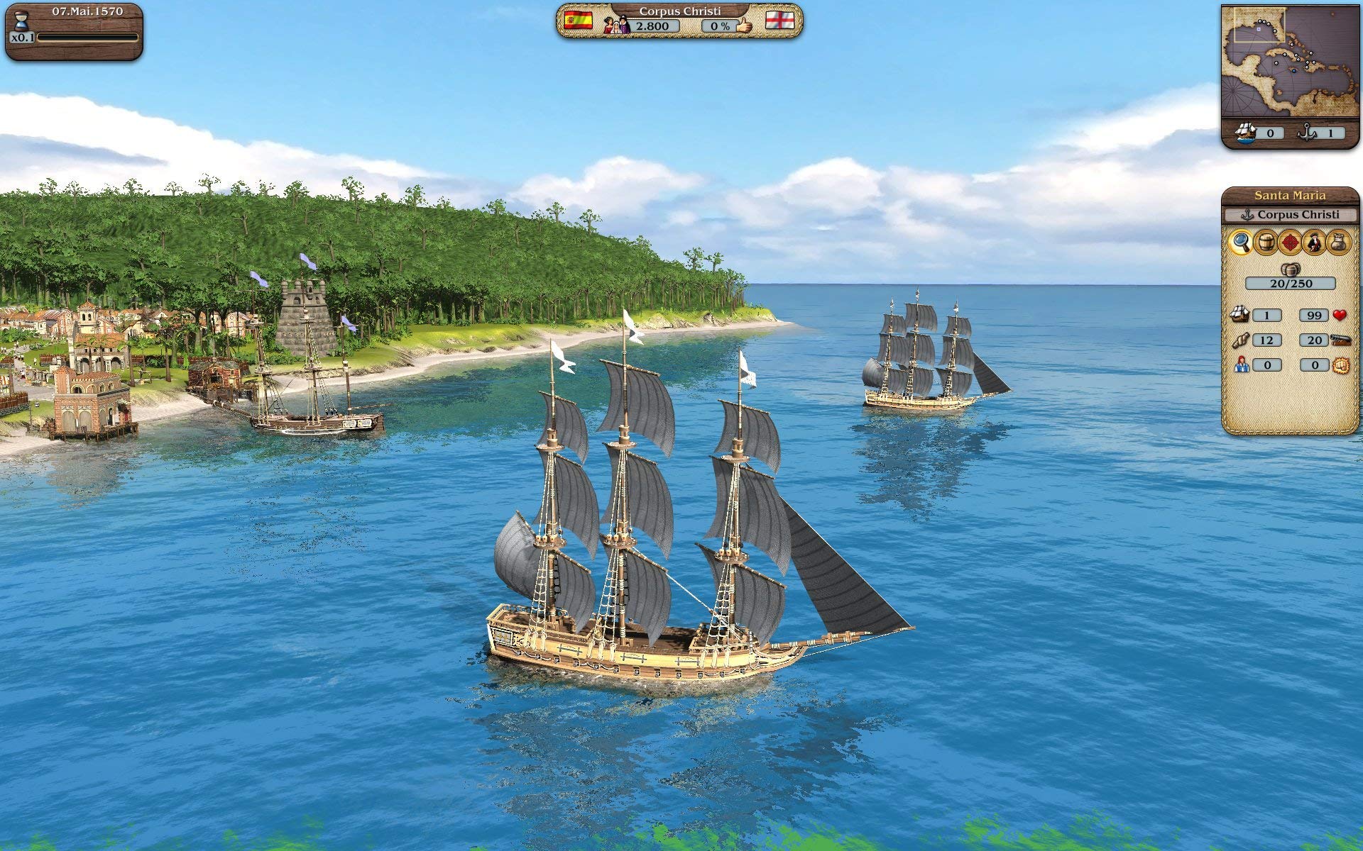 Amazon.com: Port Royale 3: Pirates & Merchants - Xbox 360 (Renewed