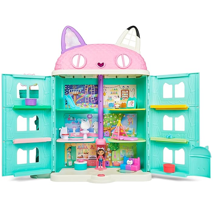 Buy Gabby's Dollhouse 15Piece Purrfect Dollhouse with Sounds Online at