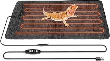 Amazon | 2025新登場 爬虫類 ヒーター パネルヒーター 小動物 ヒーター