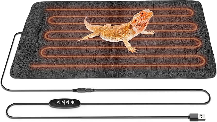 Amazon | 2025新登場 爬虫類 ヒーター パネルヒーター 小動物 ヒーター