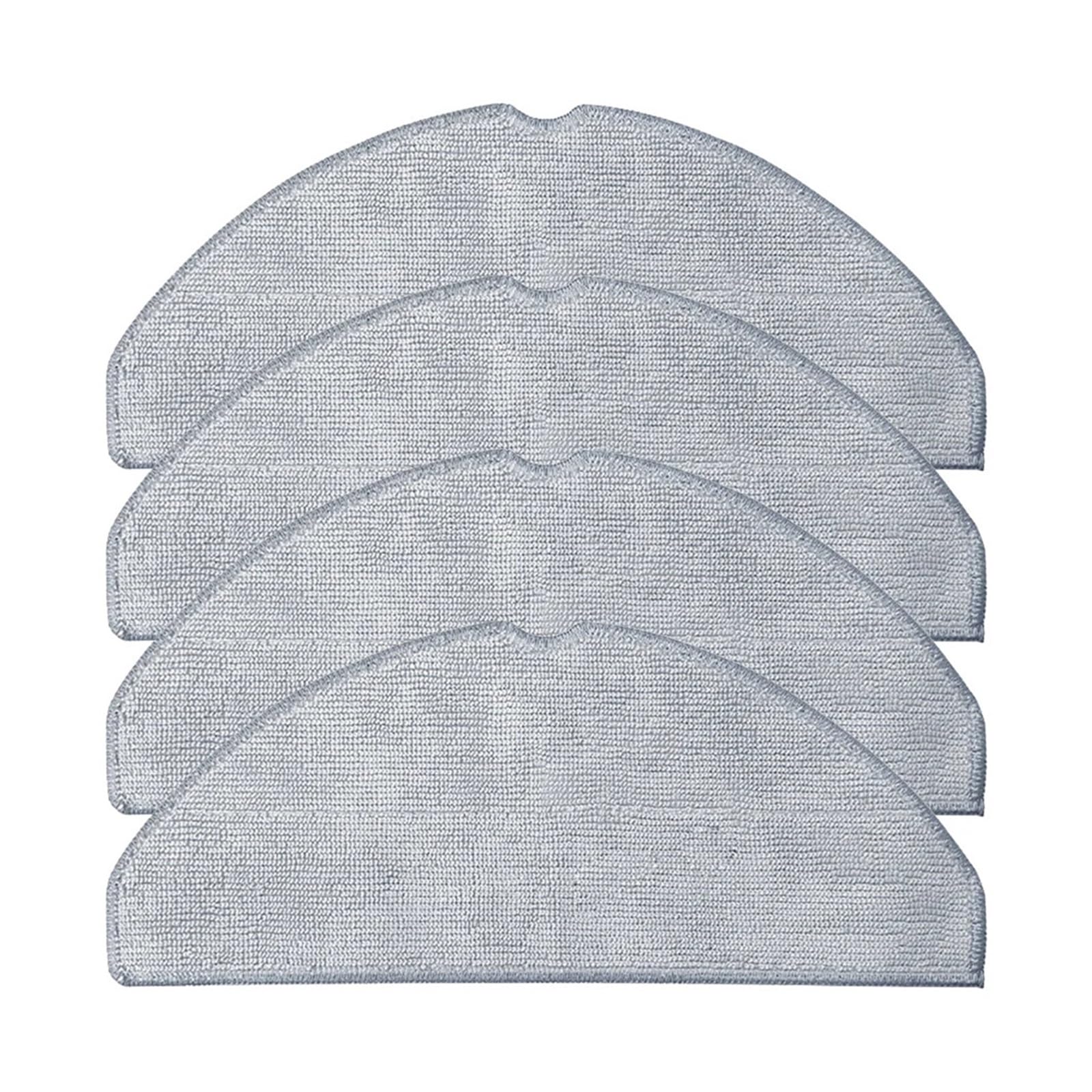Replacement Mopping Cloth,Compatible For Vyzzle D10 Robotic Vacuum Cleaner, Compatible For ILIFE V20,Compatible For Laresar(4pcs)