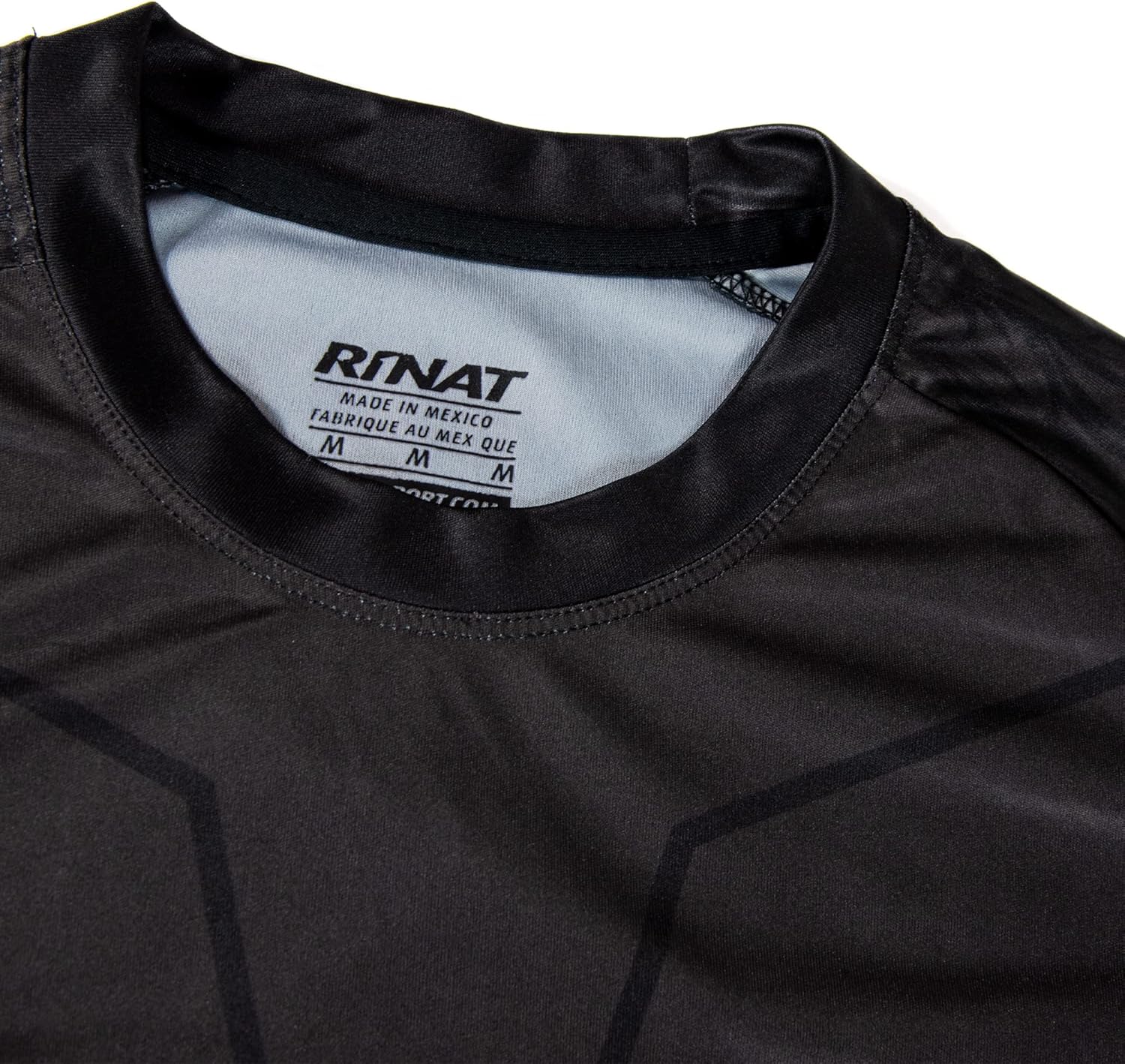 Rinat Brave Adult-Medium Soccer Goalkeeper Jersey Black/Aqua - Image 4