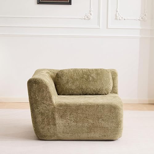 Miniatura 15 de Juego de sofás modulares sin hueso de 79.6 pulgadas para sala de estar, sofá modular en una caja, sofá moderno de espuma viscoelástica, sofás