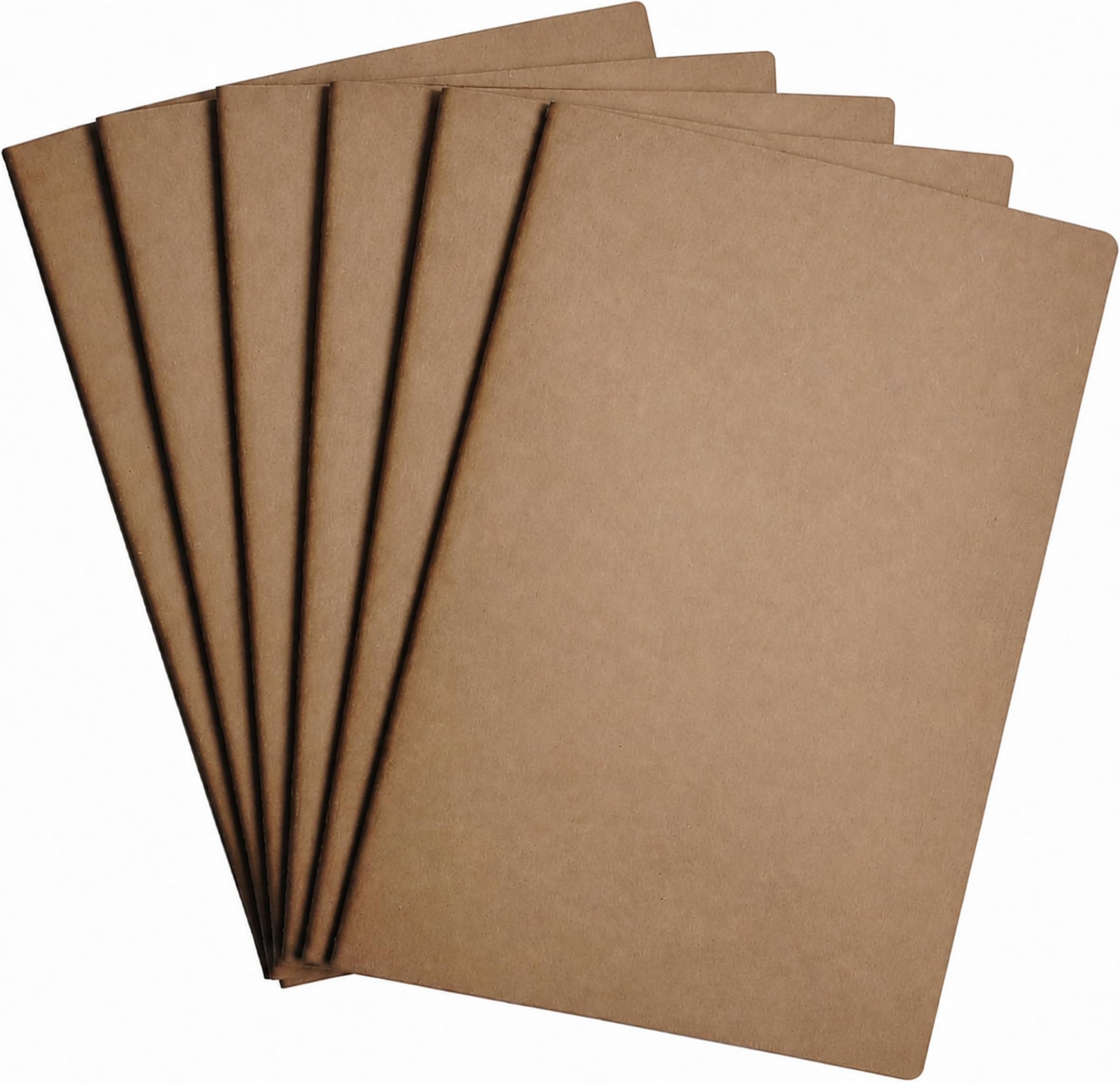 WANDERINGS A5 Blank Travelers Notebook Insert / A5 Journal Refill | 5.5" x 8.3" (14 x 21cm) | 3 Booklets, 240 Blank Pages | Travelers Notebook Refills for Journals, Diaries, Planners