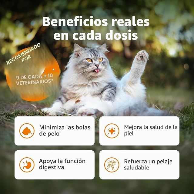 Foto 3 de 6 de Zesty Paws Pasta anti-bolas de pelo para gatos