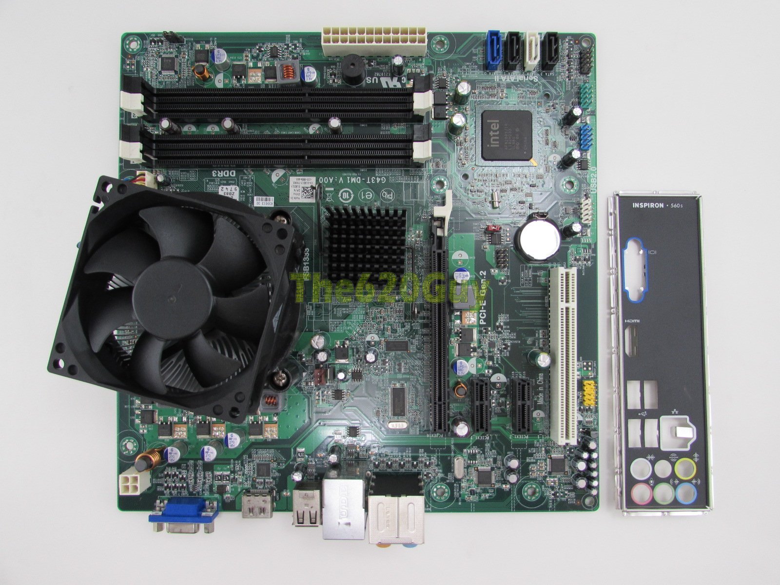 Dell 10世代i3 新品M.2SSD256gb+HDD500 office Dell Inspiron 560s Motherboard 18D1Y + Celeron 450 2.2Ghz CPU +