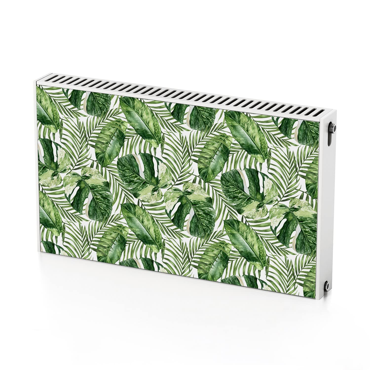 Aimant de décoration pour radiateur de salon aux grands imprimés tropicaux