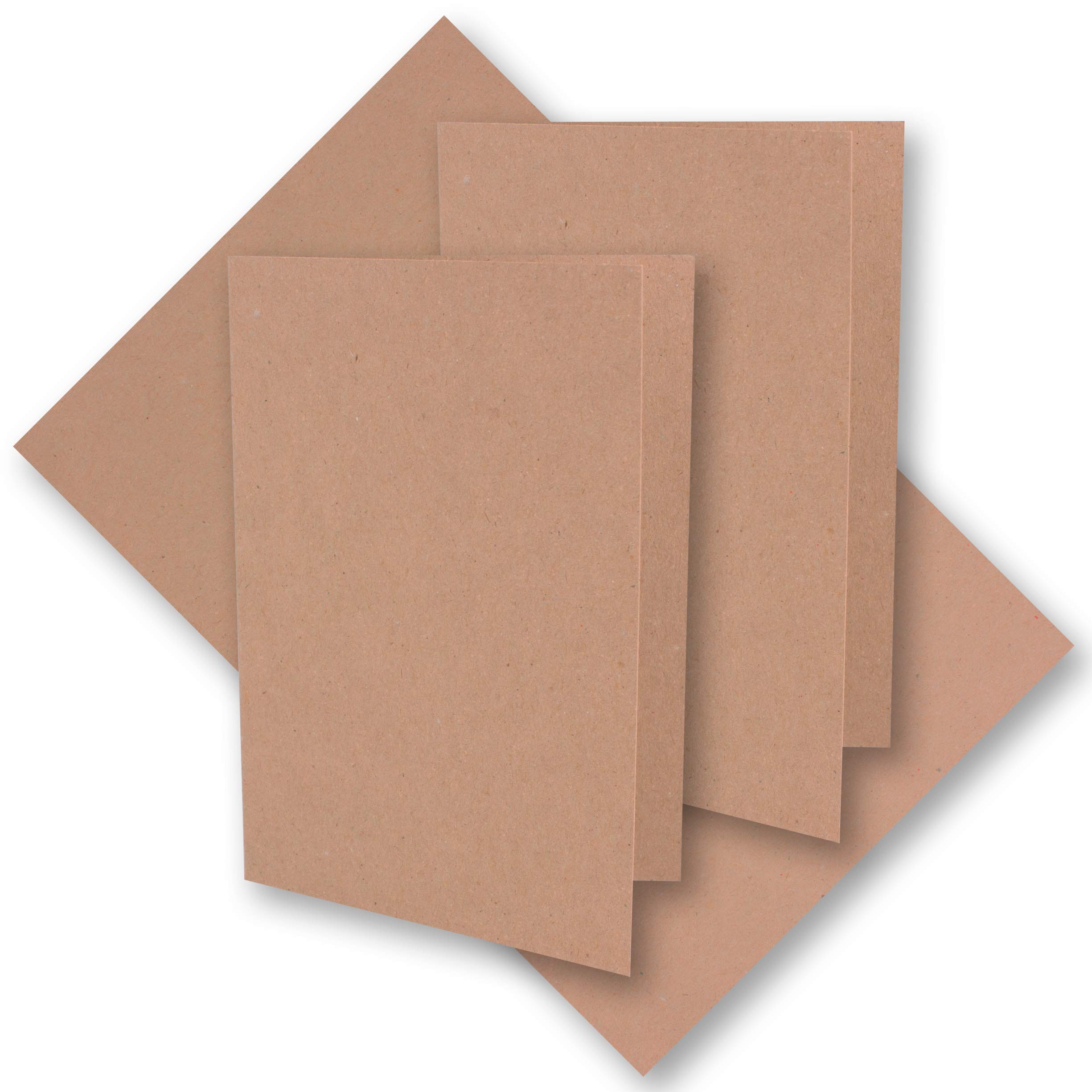700 fogli di carta kraft rosa vintage, formato DIN A6, 105 x 148 mm, rosa naturale, riciclata, 220 g, biglietti pieghevoli bianchi - UmWelt di GUSTAV NEUSER
