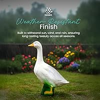 Vista 5 de Union 61100 estatua de ganso salvaje para patio o jardín