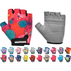 Guantes Bicicleta MTB BMX Ciclismo Montaña Carretera Fitness Gimnasio Bici Escalada Senderismo y Otros Deportes Guantes Deportivos Sin Dedos para Mujer y Hombre