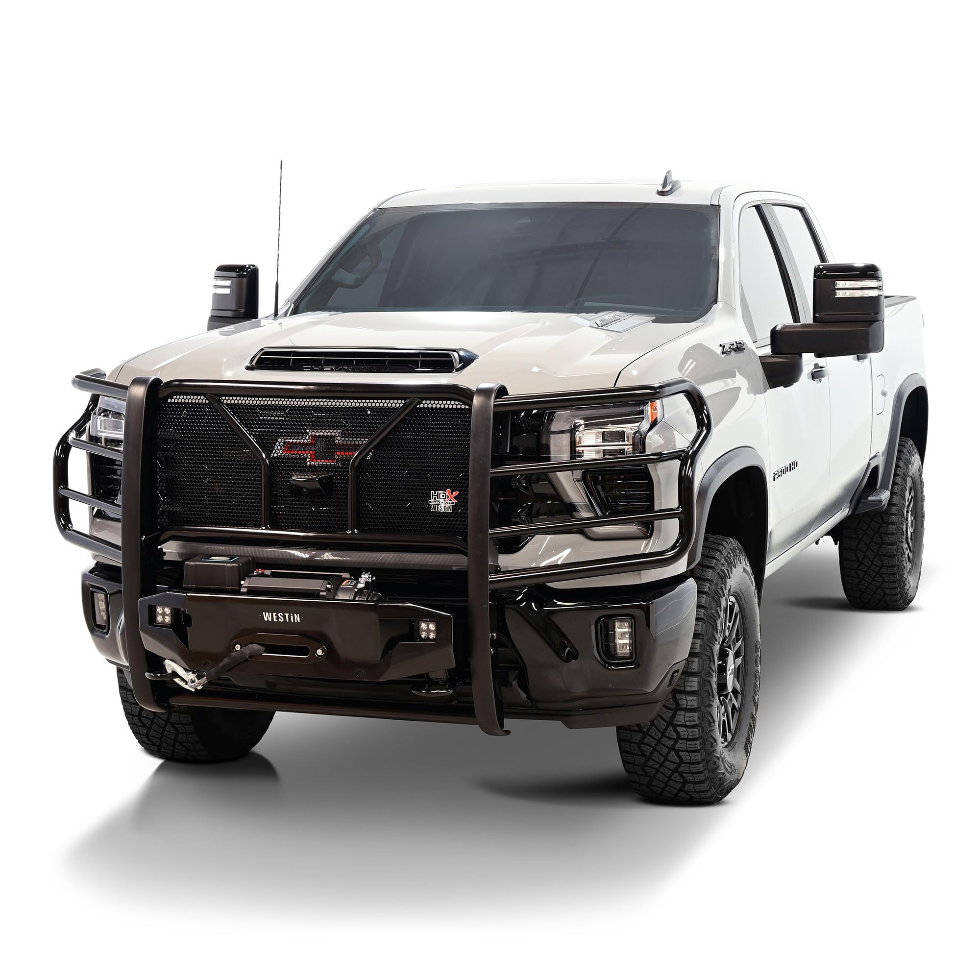 Amazon.com: Westin 57-93995 HDX 1-Piece Winch Mount Grille