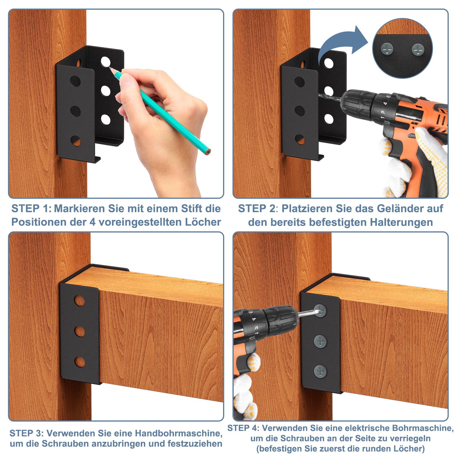 Confezione 6Pz Staffa Anteriore Ad Avvitare Per GBAT MISTRAL GENIUS 00058p0511 86854226 - Foto 7