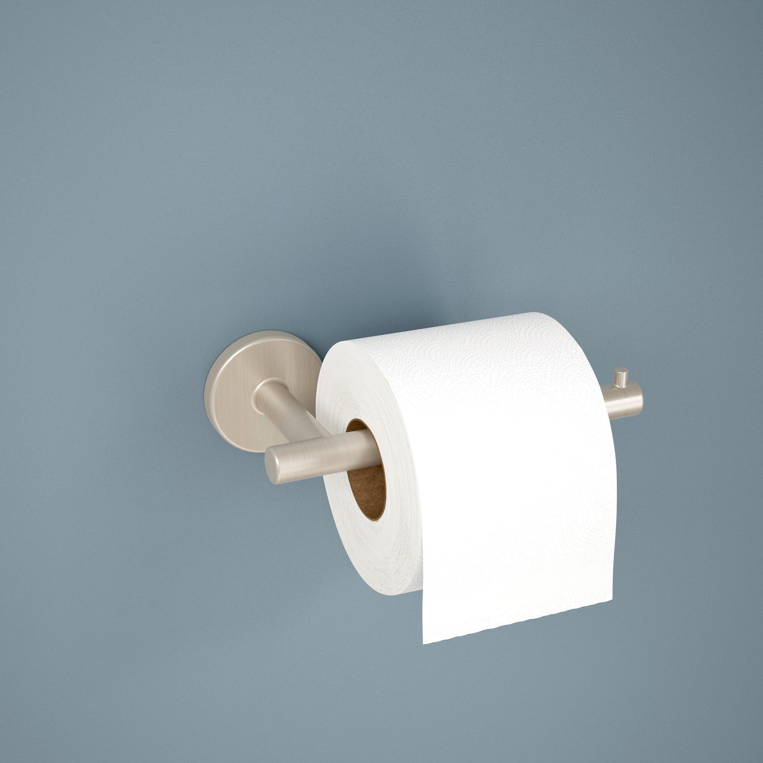Delta Single Post Toilet Paper Holder | Stainless Steel | Wall Mount | Trinsic Bathroom Accessories — Amazon image 2