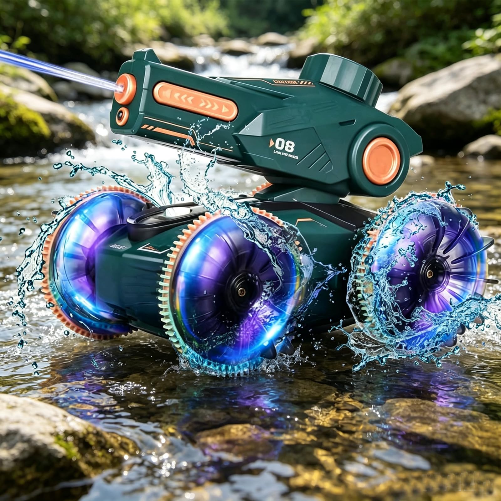 Amazon.com: KB KAIBO 3-in-1 Remote Control Car, RC Boat & Water
