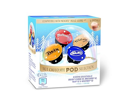 Selección de POD de chocolate caliente de Dolce gusto Mars