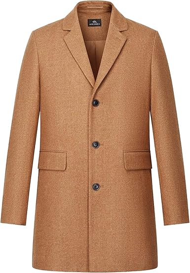 padded wool coat
