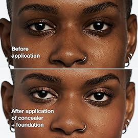 Clinique Even Better All-Over Full Coverage Concealer + Eraser Makeup For Dark Undereye Circles | With Hyaluronic Acid + Caffeine | Hydrating, Brightening + Depuffing, Clove, 0.2 Fl Oz