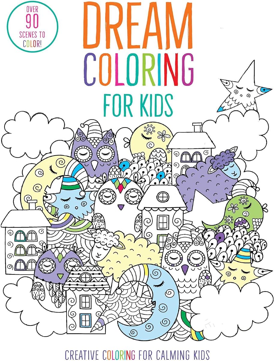 Colorear sueños para niños: (Libros para colorear conscientes) (iSeek)